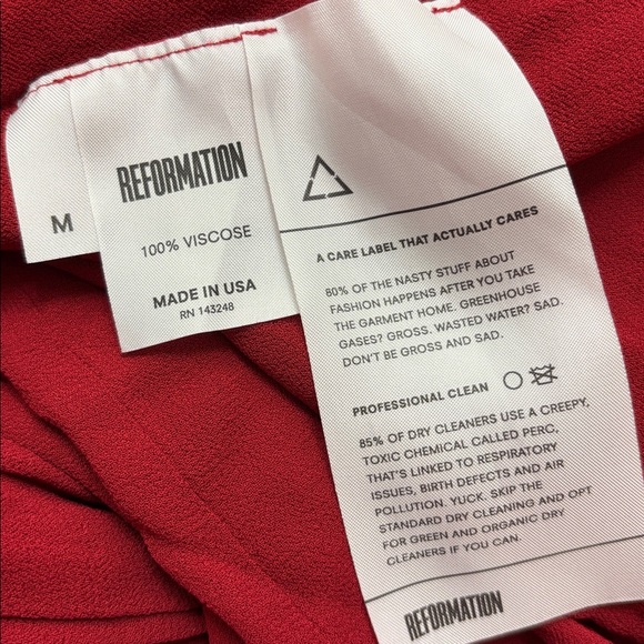 Reformation Whitby Floral Mini Wrap Dress in Opal Print Medium - Picture 14 of 14